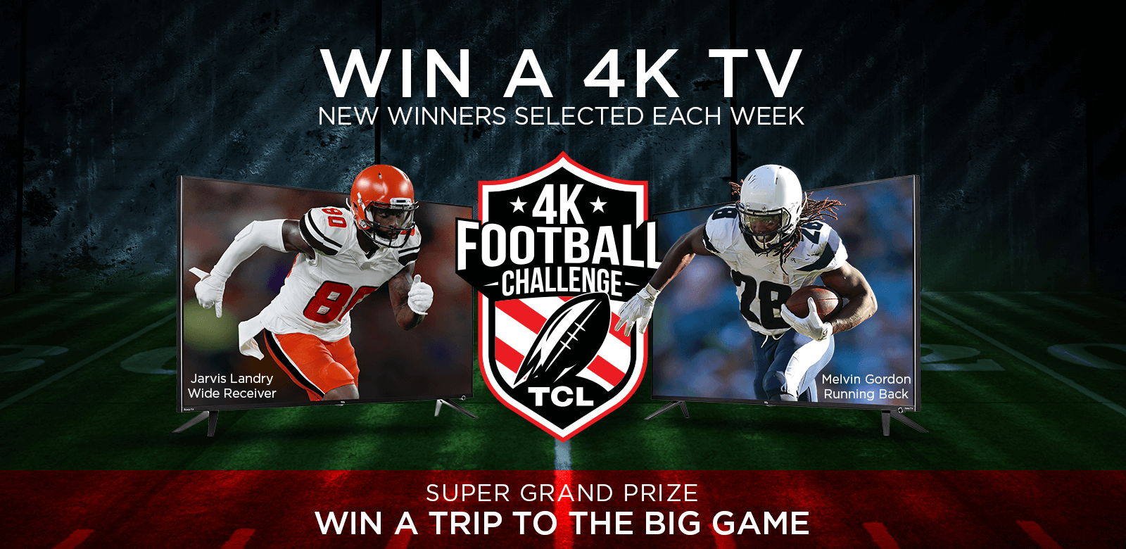 TCL 4K Football Challenge