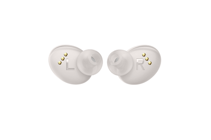 TCL White True Wireless In-ear Bluetooth Headphones - Back