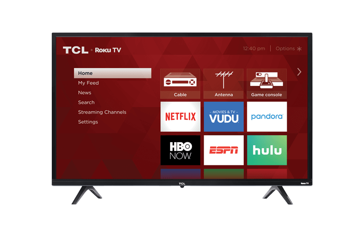 TCL 32” Class 3-Series HD LED Roku Smart TV - Front