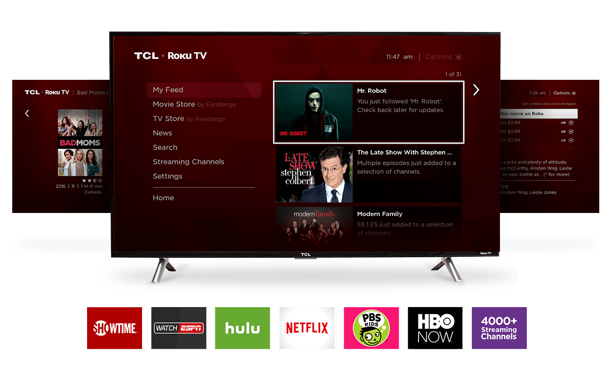 TCL 43” Class S-Series FHD LED Roku Smart TV 