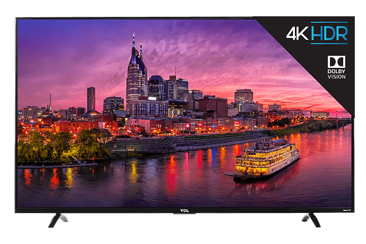 TCL 55" Class P6-Series 4K UHD Dolby Vision HDR Roku Smart TV - 55P605