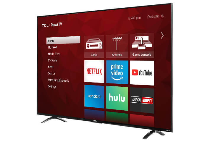 TCL 55" Class P-Series 4K UHD Dolby Vision HDR Roku Smart TV - 55P607 